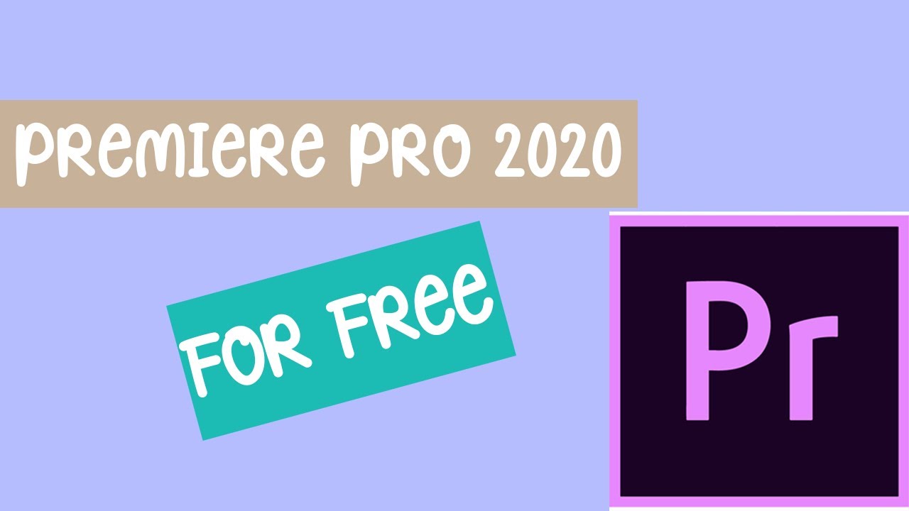 Premiere Pro 2020 For Free (DEC 2020)