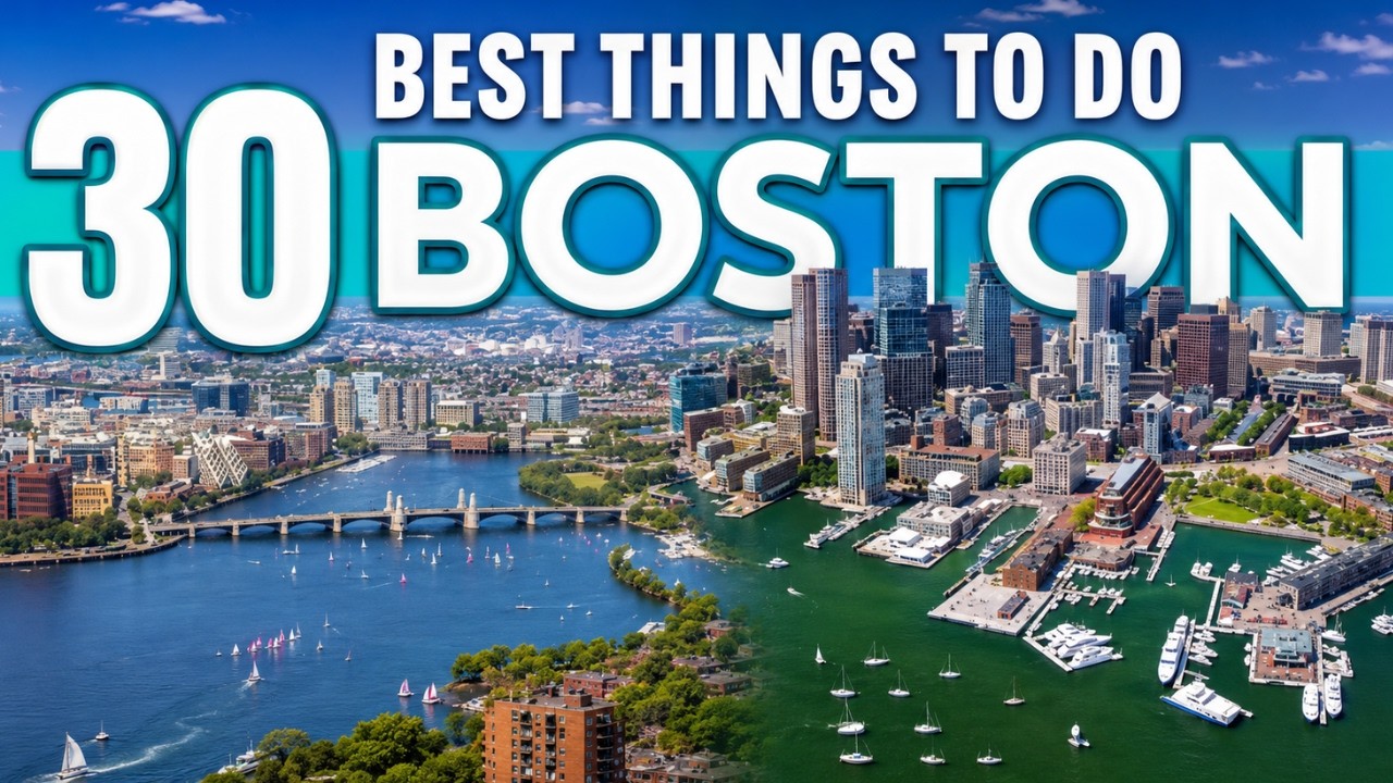 Best Things To Do in Boston 2026 4K
