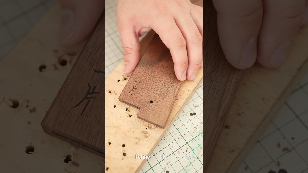 Saya (knife sheath) installation