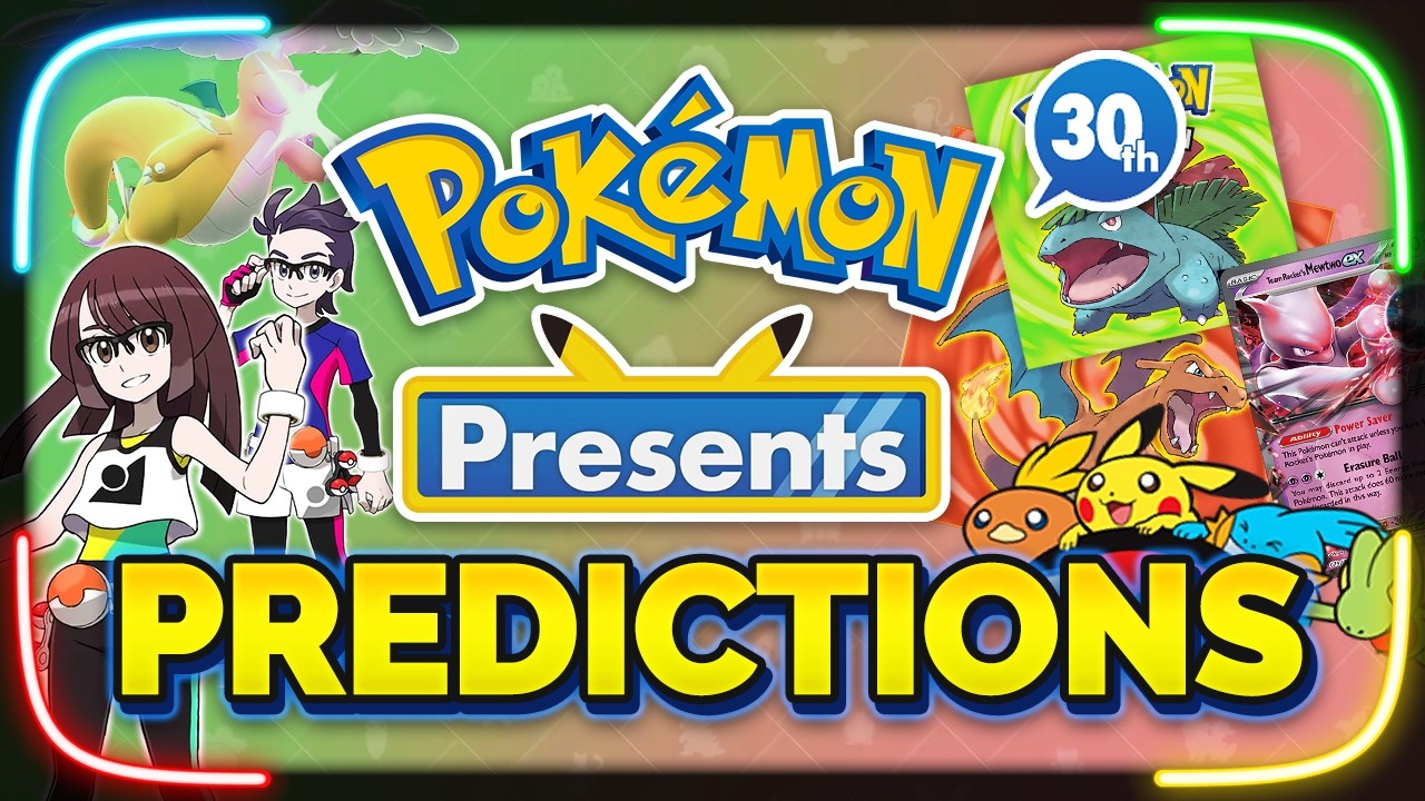 30th Anniversary Pokémon Presents Predictions: Gen 10, Champions, and MORE!