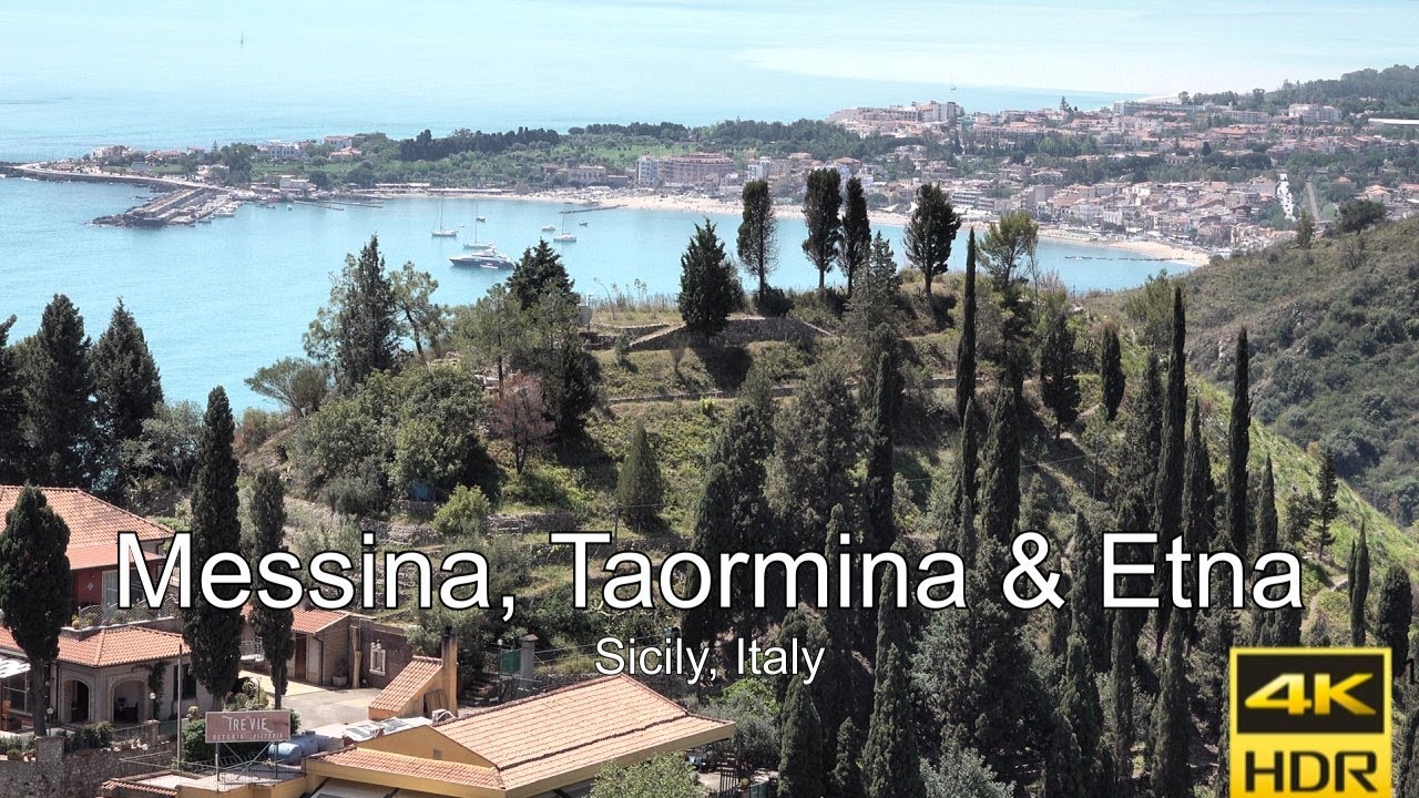 Messina, Taormina & Etna. Sicily, Italy