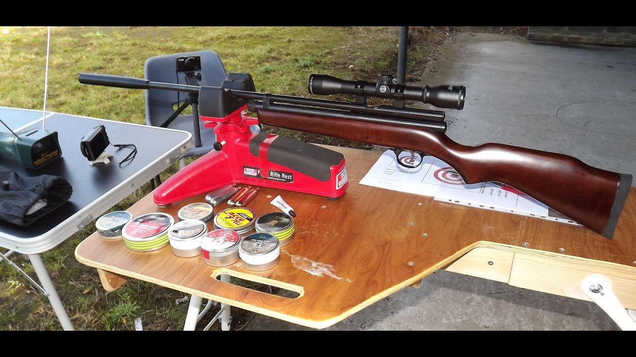 Testing the SMK XS78 C02 rifle