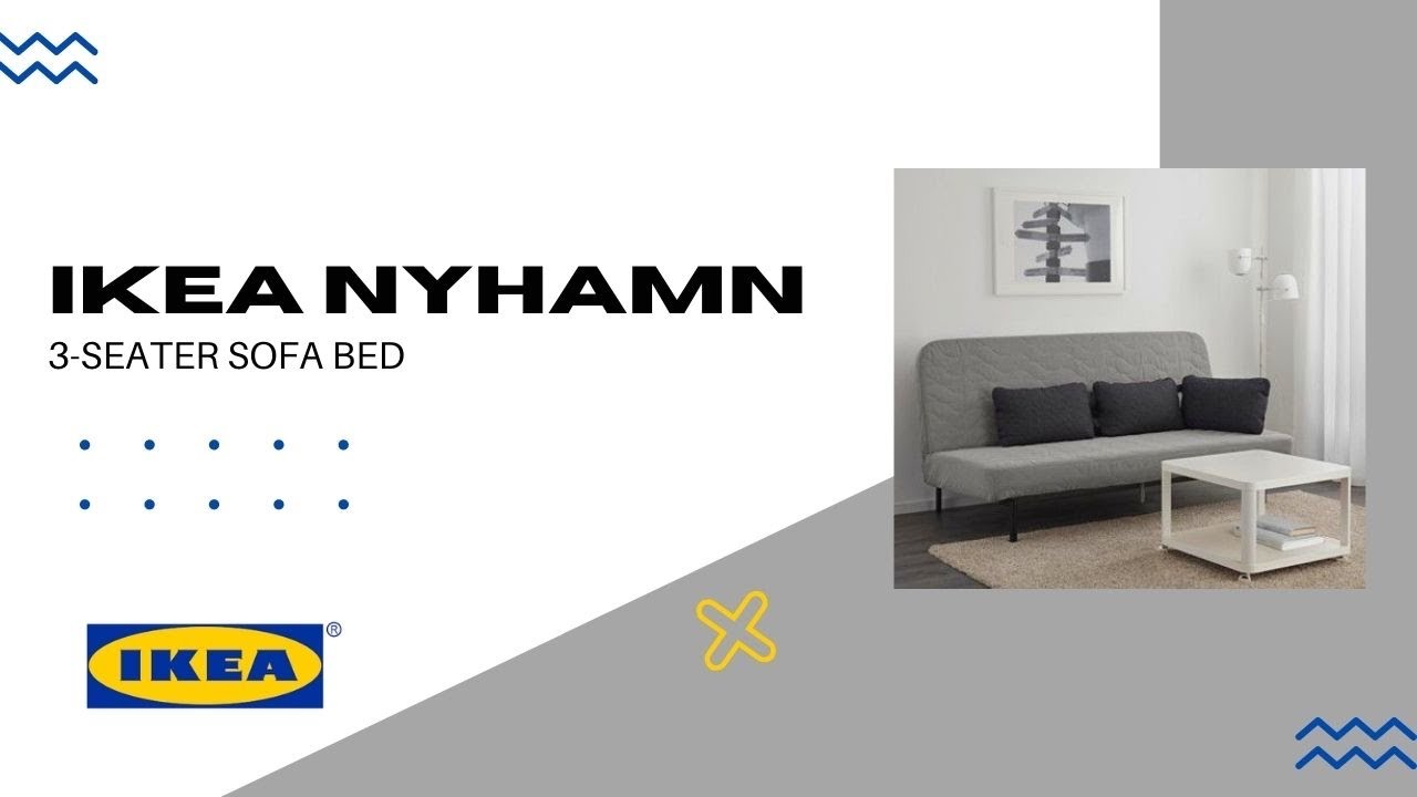Cara Memasang & Review Sofa Bed Nyhamn daripada IKEA