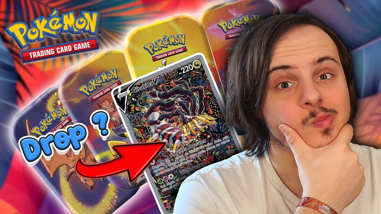 Je veux ABSOLUMENT drop le Giratina V ! [Mini Tin: Orgine Perdue]