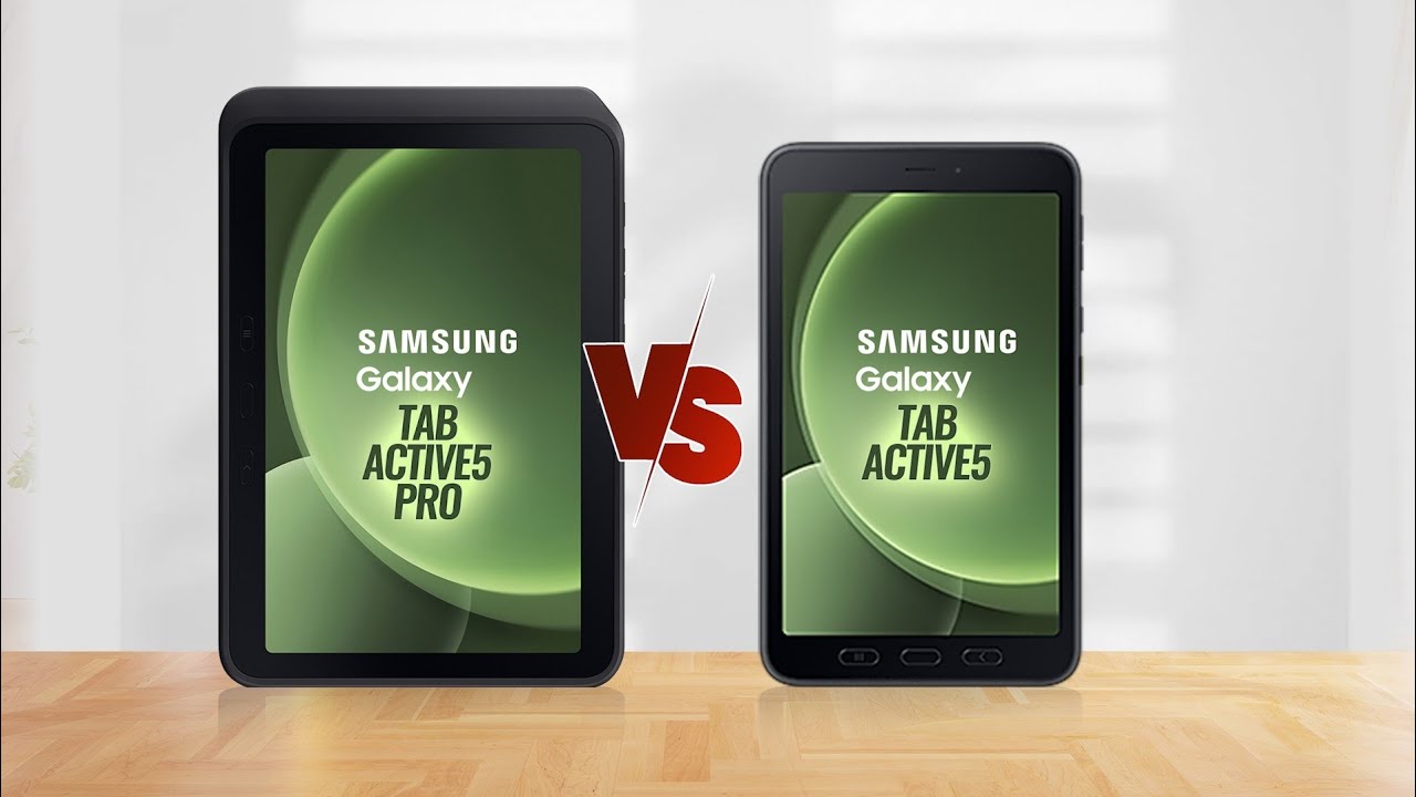 Samsung Galaxy Tab Active5 Pro vs Galaxy Tab Active5 | Ultimate Rugged Tablet Comparison