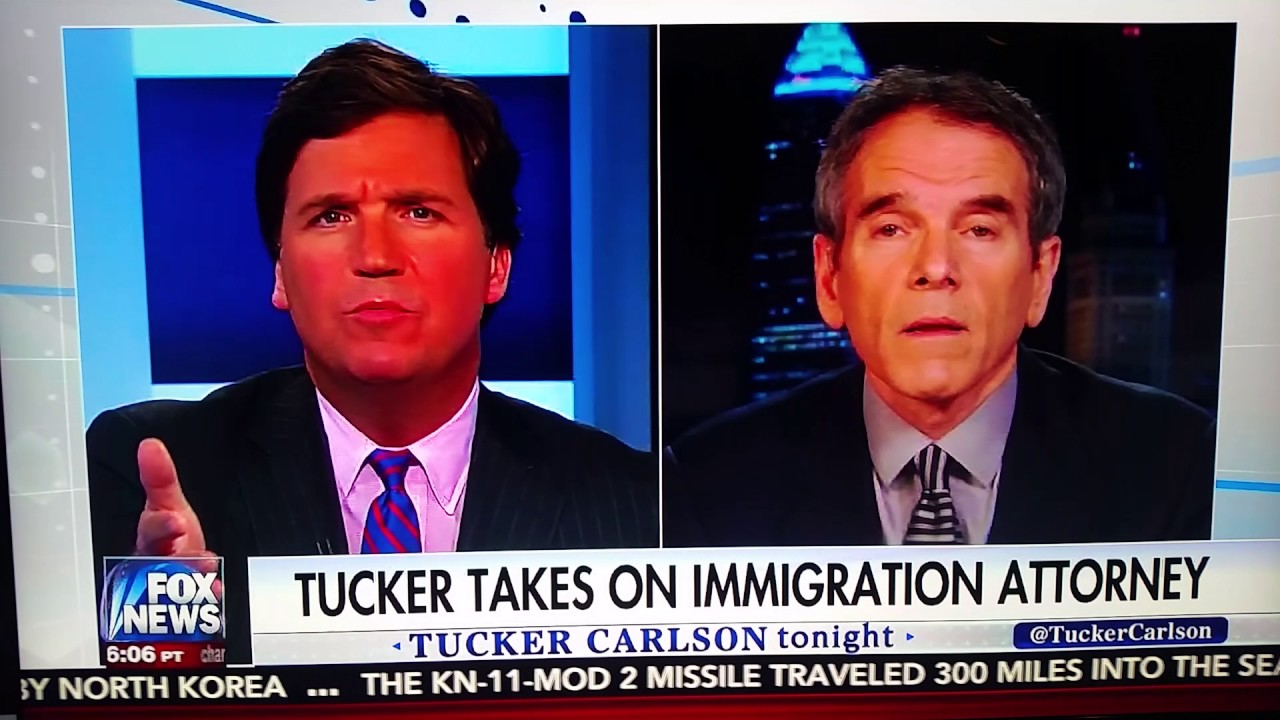 Tucker Carlson on immigration. GREAT POINT