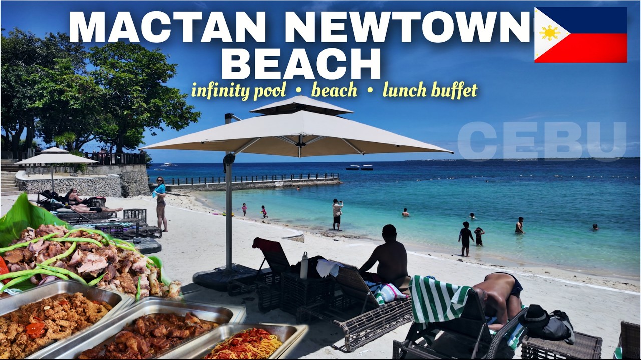 Mactan Newtown Beach, Day-Use with Lunch Buffet, Walk-in Guests Full Tour, Summer 2026