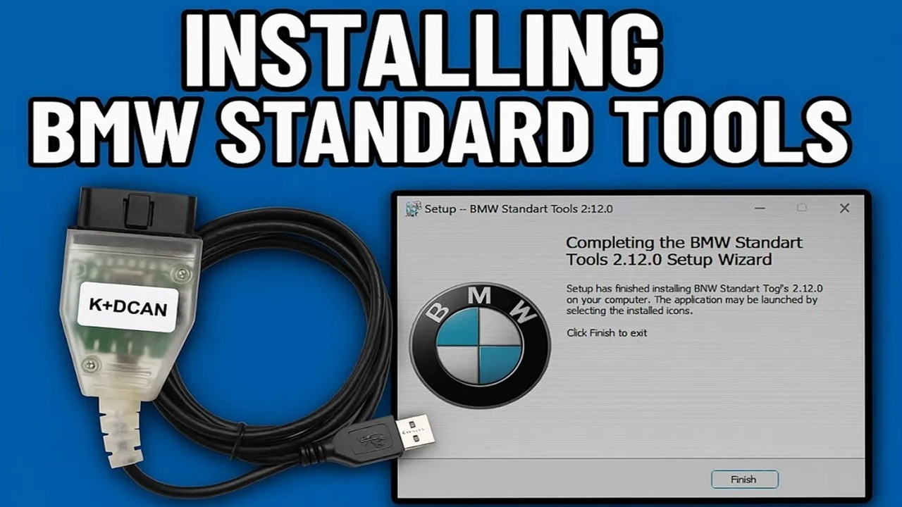 Unlock BMW Coding & Diagnostics: Easy Standard Tools Install (K+DCAN)