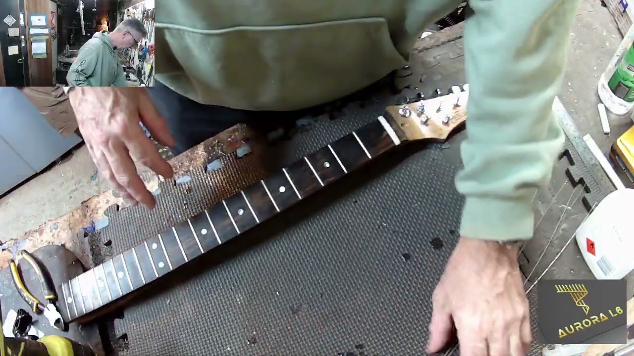 Fret Level and new Nut! (Part 1/9)