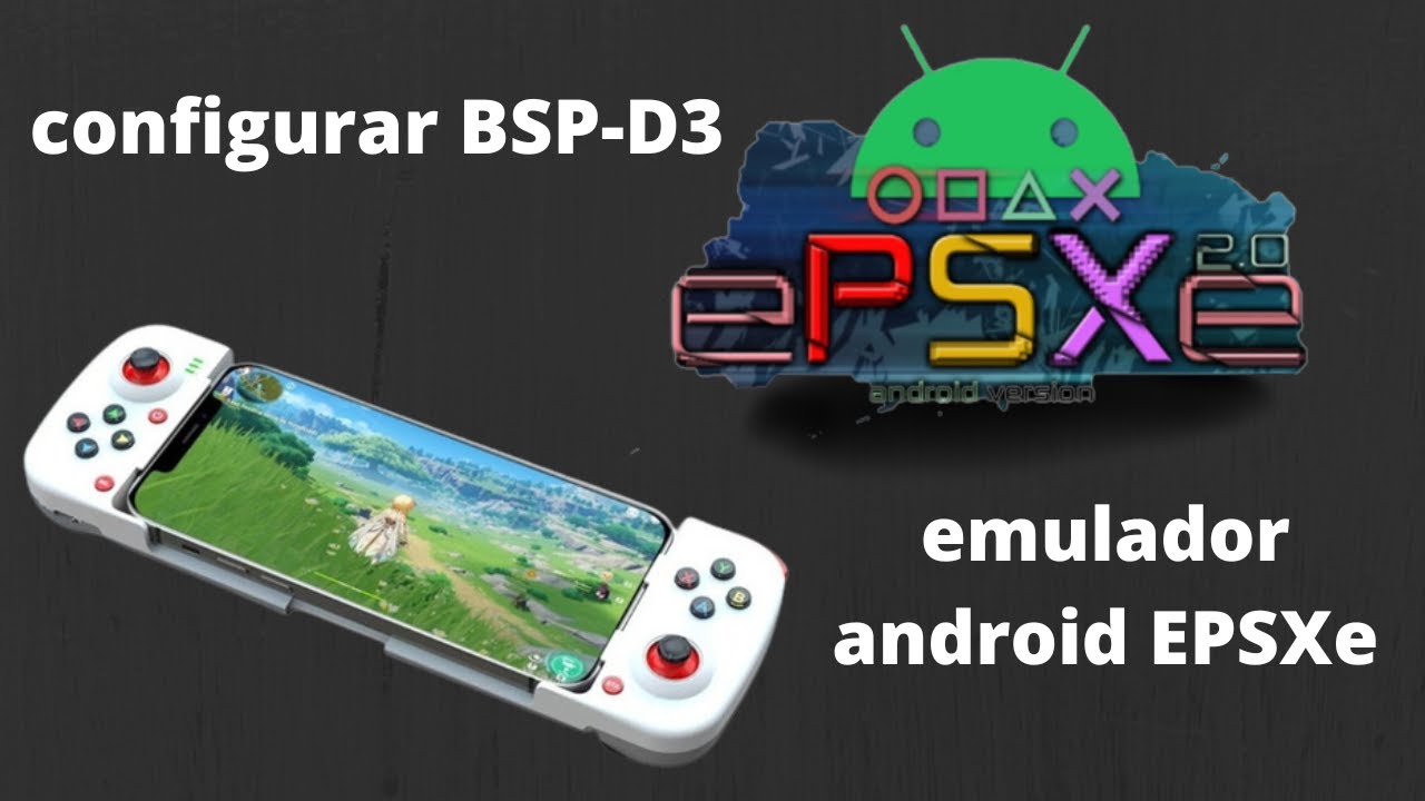 como configurar controle BSP-D3 no emulador ePSXe