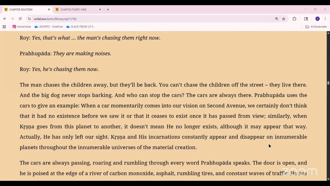 01.21.2025 5:00 AM Srila Prabupada Lilamrita