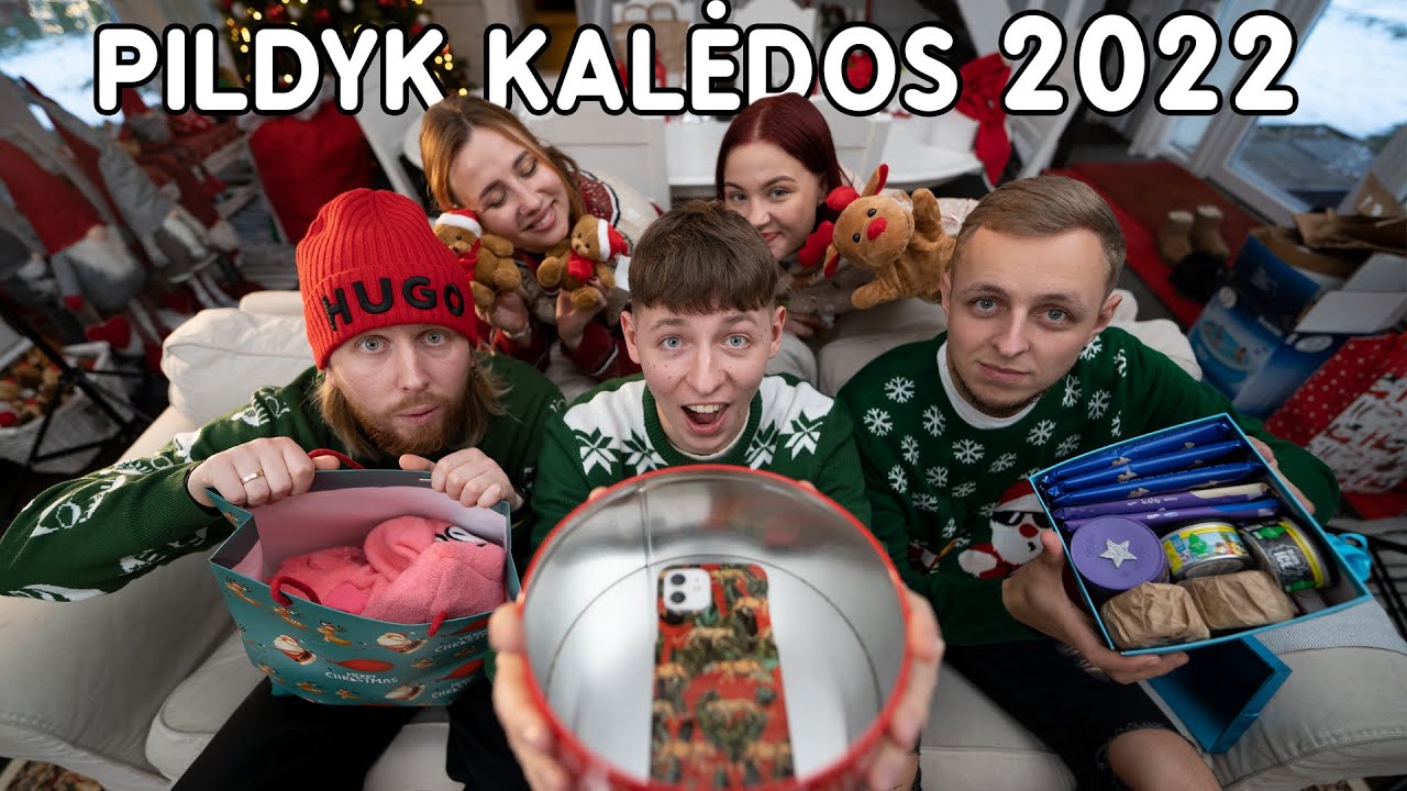 PILDYK KALĖDOS 2022 | Talžūnas, Aqva, STIMOMEDIA, butomis, Silvija | Pildyk