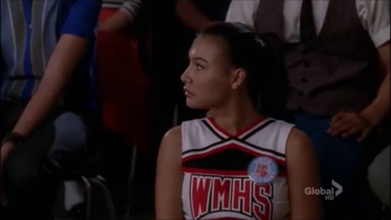 Glee   Santana asks Finn why he's so worked up about her coming out 3x07