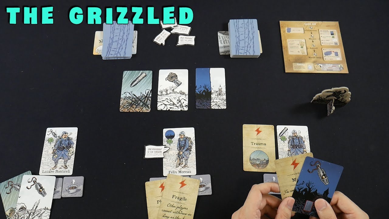 [Hướng dẫn Board game] The Grizzled #1: Set up và Giới thiệu luật chơi The Grizzled