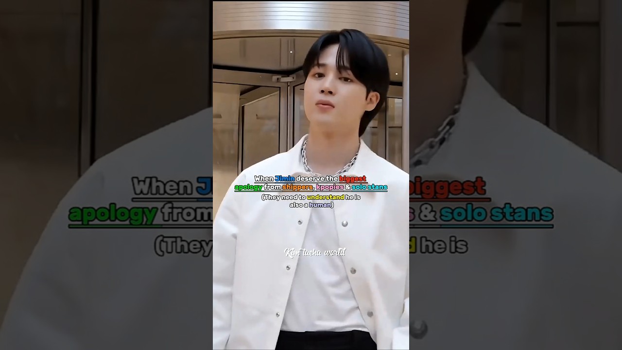 They need to understand he is also a human🤧#kpop#jimin#parkjimin#bts#btsshorts#short#shortvideo