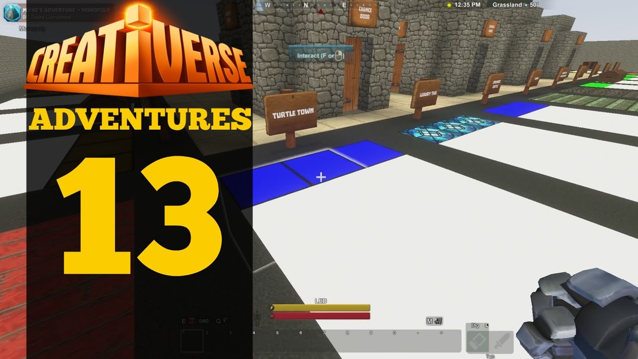 Creativerse Adventures 13: Creativerse Monopoly - By M@4Z!