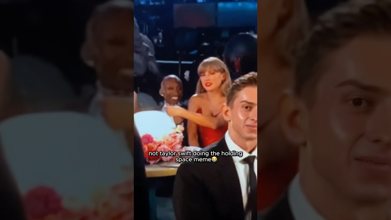 Taylor Swift & Cynthia Erivo did the Holding Space meme #shorts #wicked #taylorswift #cynthiaerivo