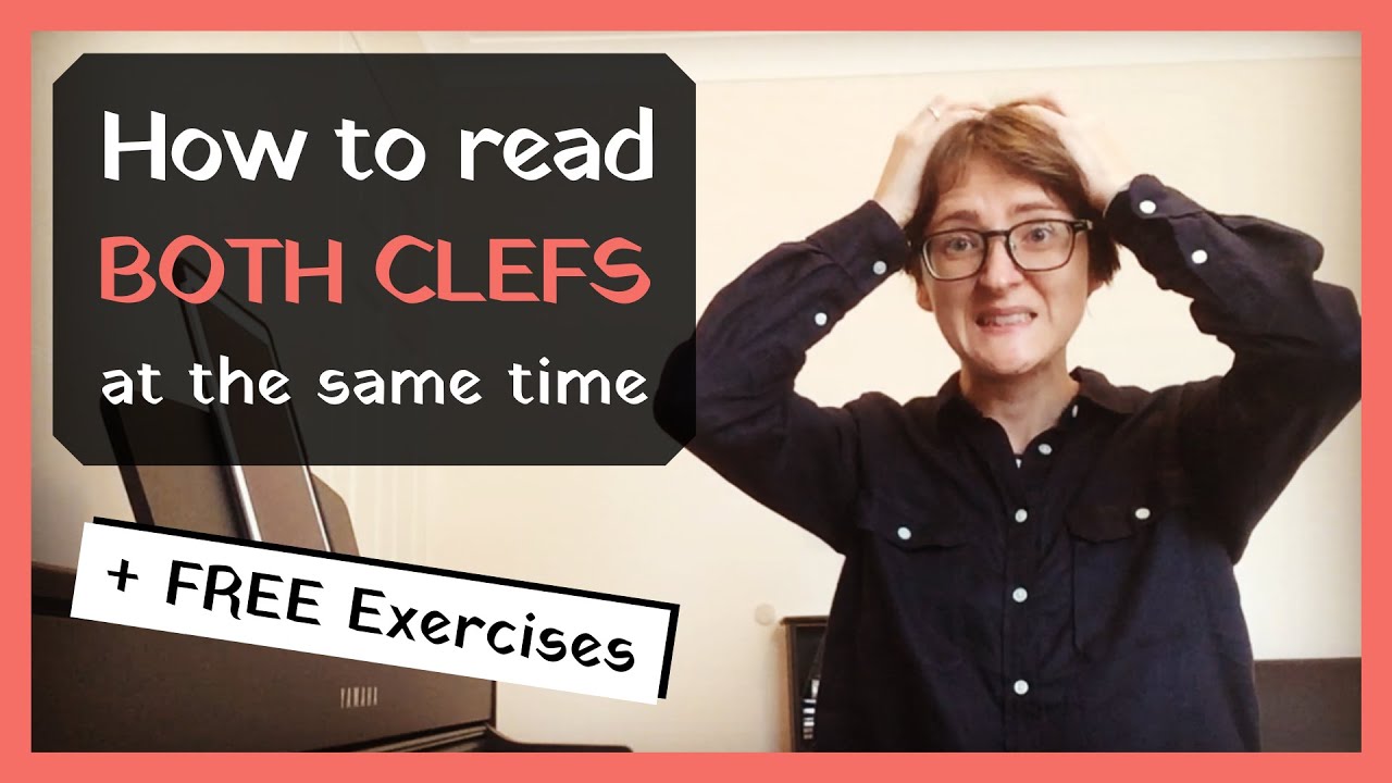 How to Read Both Clefs + FREE Hand Independence Exercises & Two-Handed Rhythm Exercises