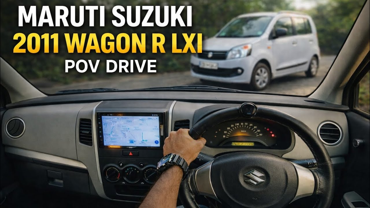 2011 Maruti Suzuki Wagon R LXI POV Drive | Budget Hatchback Drive | Kerala POV