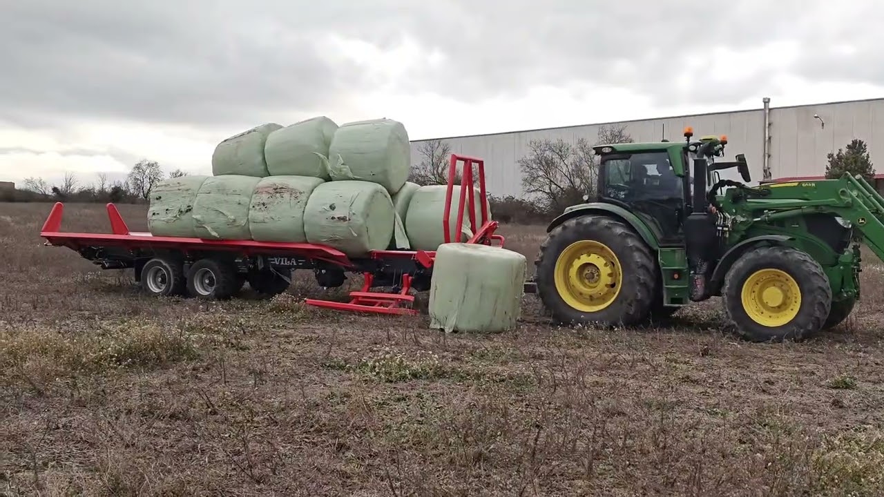 Remolque Autocargador de pacas VILA REC-BOL