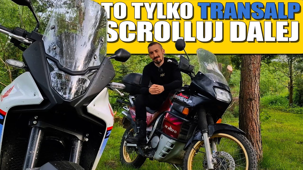 Honda Transalp - ile starego w nowym? Retro vs Modern
