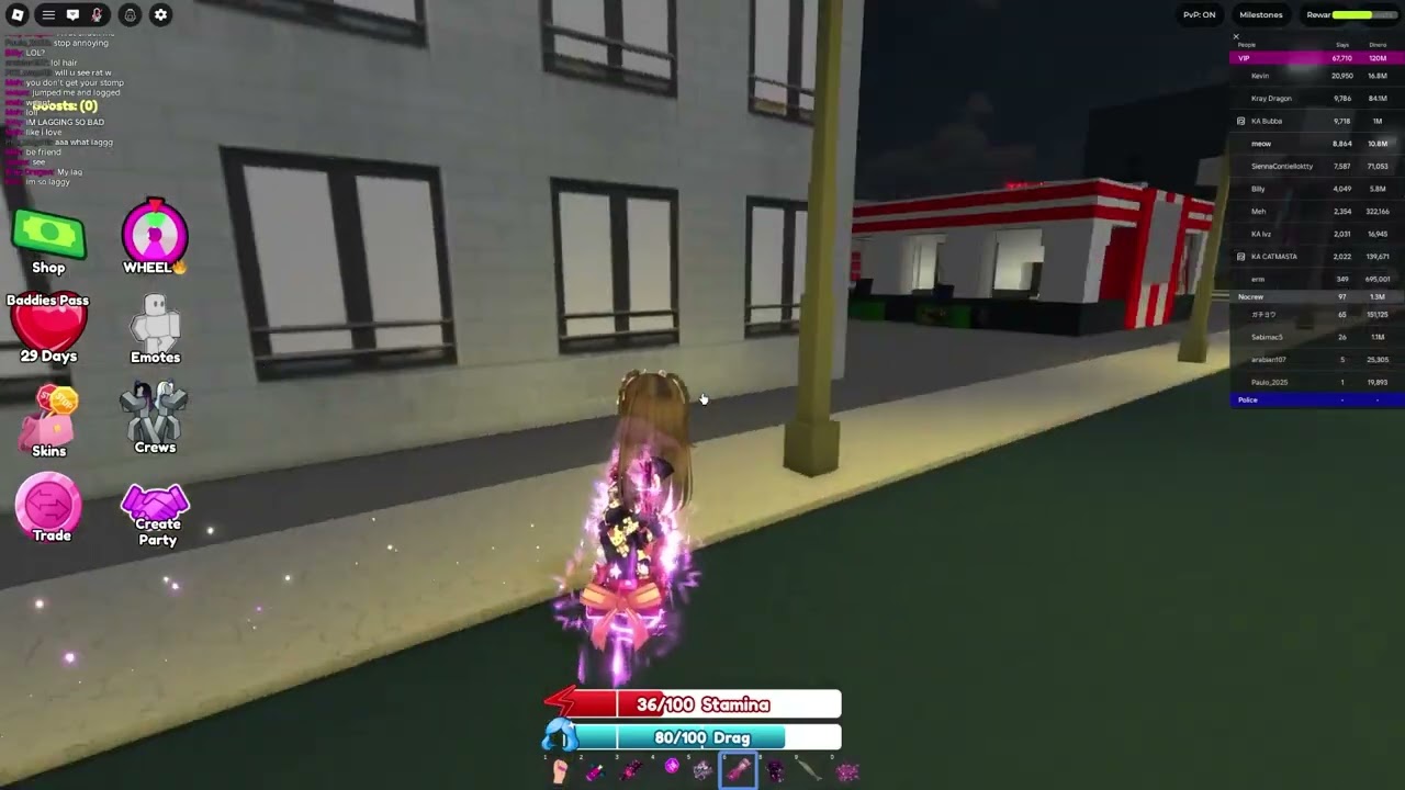 WEIRD JUMPERS IN BADDIES
