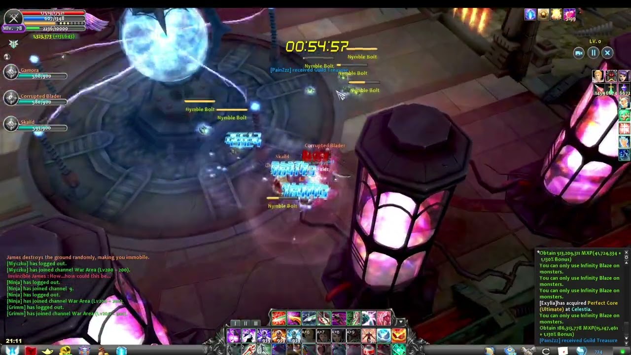 Cabal Galaxy BL forgotten temple b3f vl2