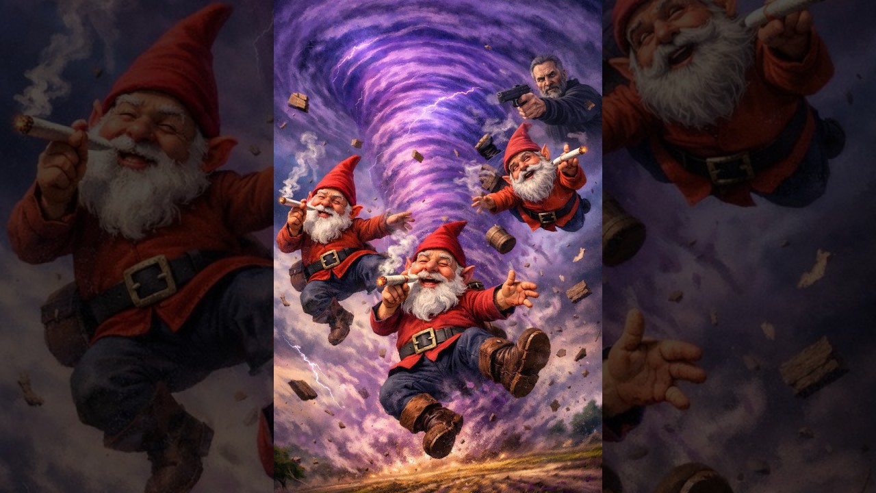 GNOMOS FUMETAS RAIDEANDO A CALVOS