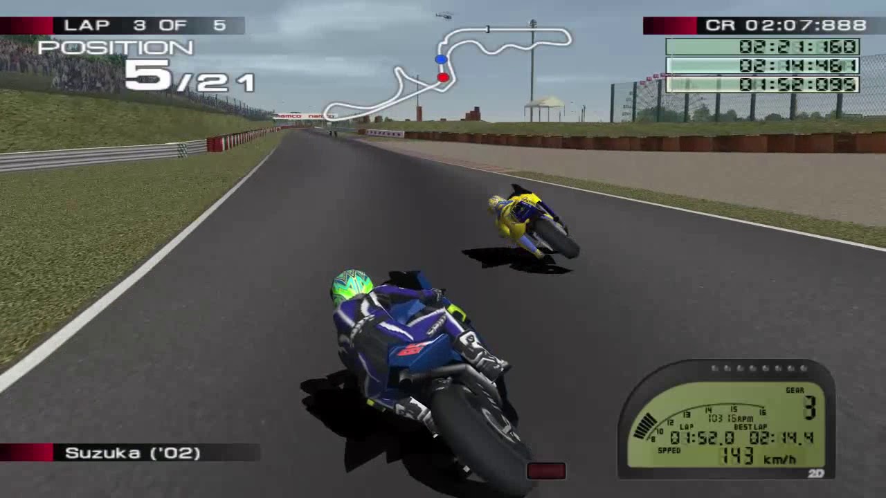 MotoGP 4 PS2 | Suzuka ('02) | Harris WCM | Harris WCM