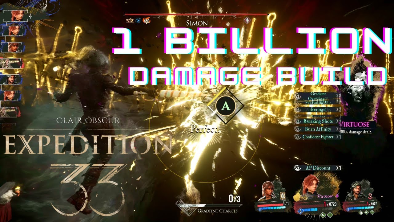 1.2 BILLION Damage Build | Simon x50 health | Clair Obscur: Expedition 33