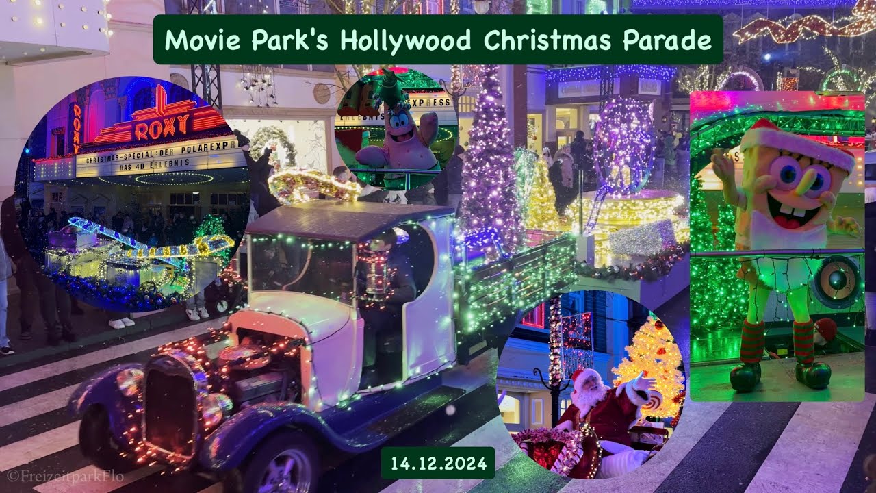 Movie Park's Hollywood Christmas Parade (14.12.2024) [4K]