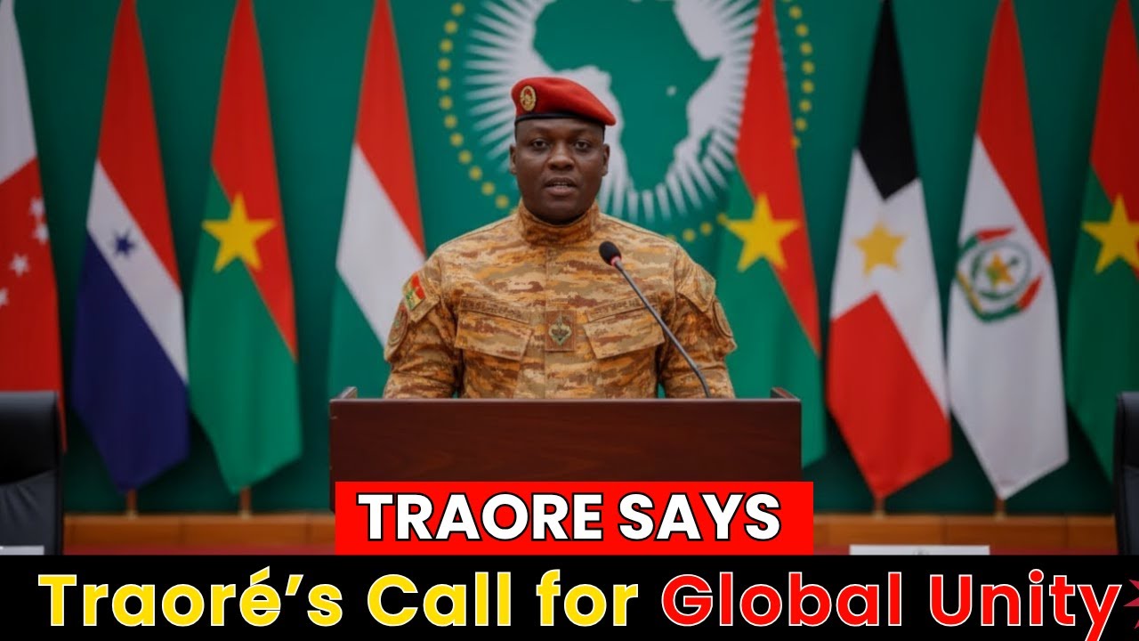 Ibrahim Traor&eacute;&rsquo;s Powerful Message to the Black World &mdash; It&rsquo;s Time to Rise! #IbrahimTraore #BlackUnity