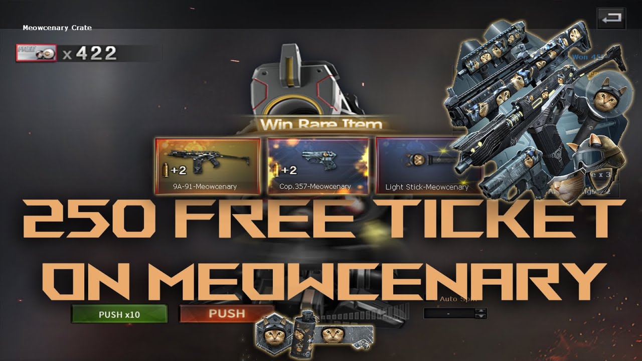 CrossFire West Opening 250 Free Tickets on MeowCenary Here's Full Collection + Short Review
