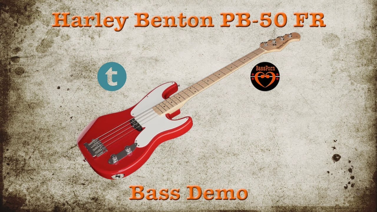Harley Benton PB 50 FR - [Bass Demo] - All of Me Walking Bass