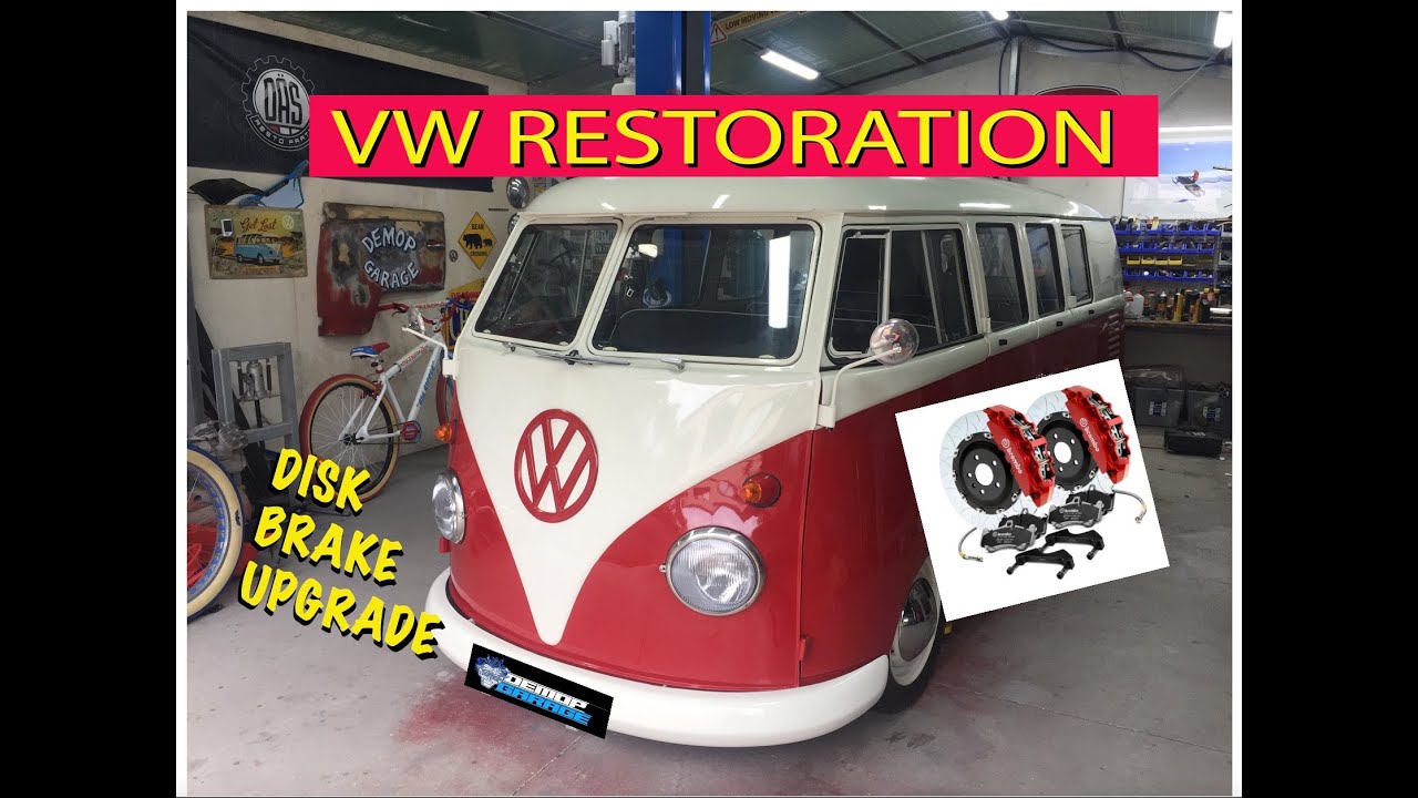VW Bus Restoration - 1962 BUS RESTORATION (DISK BRAKE CONVERSION) #vwbusrestoration
