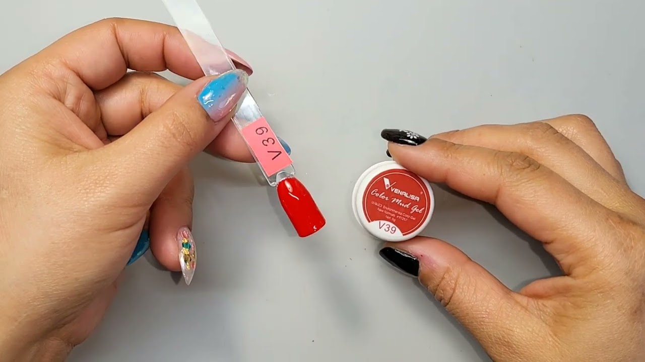 Venalisa Color Mud Gel Swatches