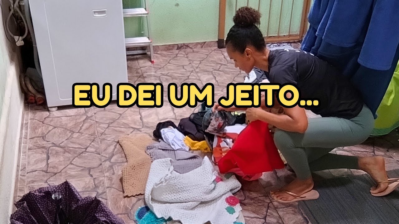 FIQUEI SEM ÁGUA E MESMO ASSIM FIZ A FAXINA 😳