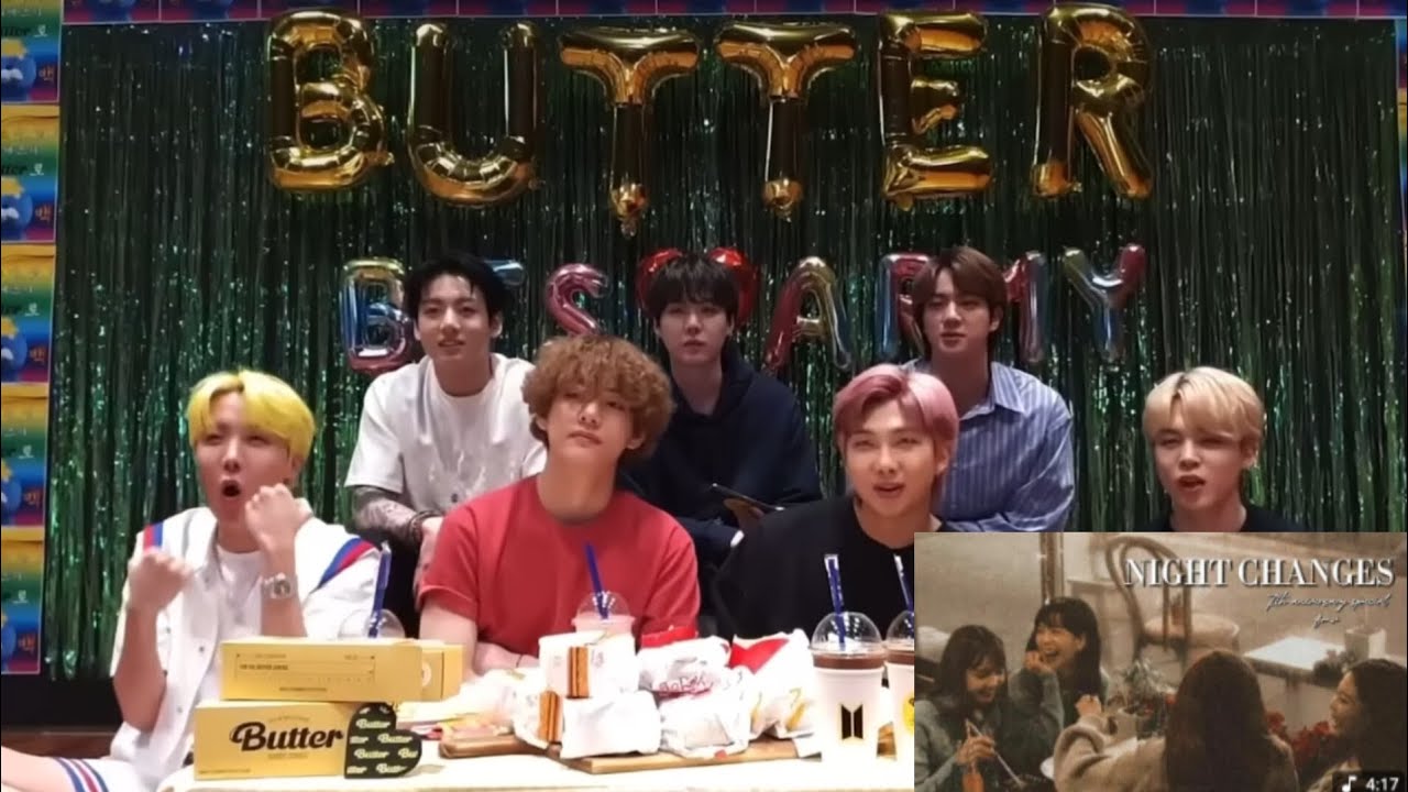 Bts Reaction to Blackpink 'Night changes' Fmv 💜