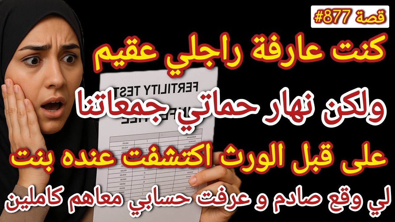 كنت عارفه راجلي عقيم وساكته ولكن نهار حماتي جمعاتنا على قبل الورد اكتشفت عنده بنت #قصص_واقعية 