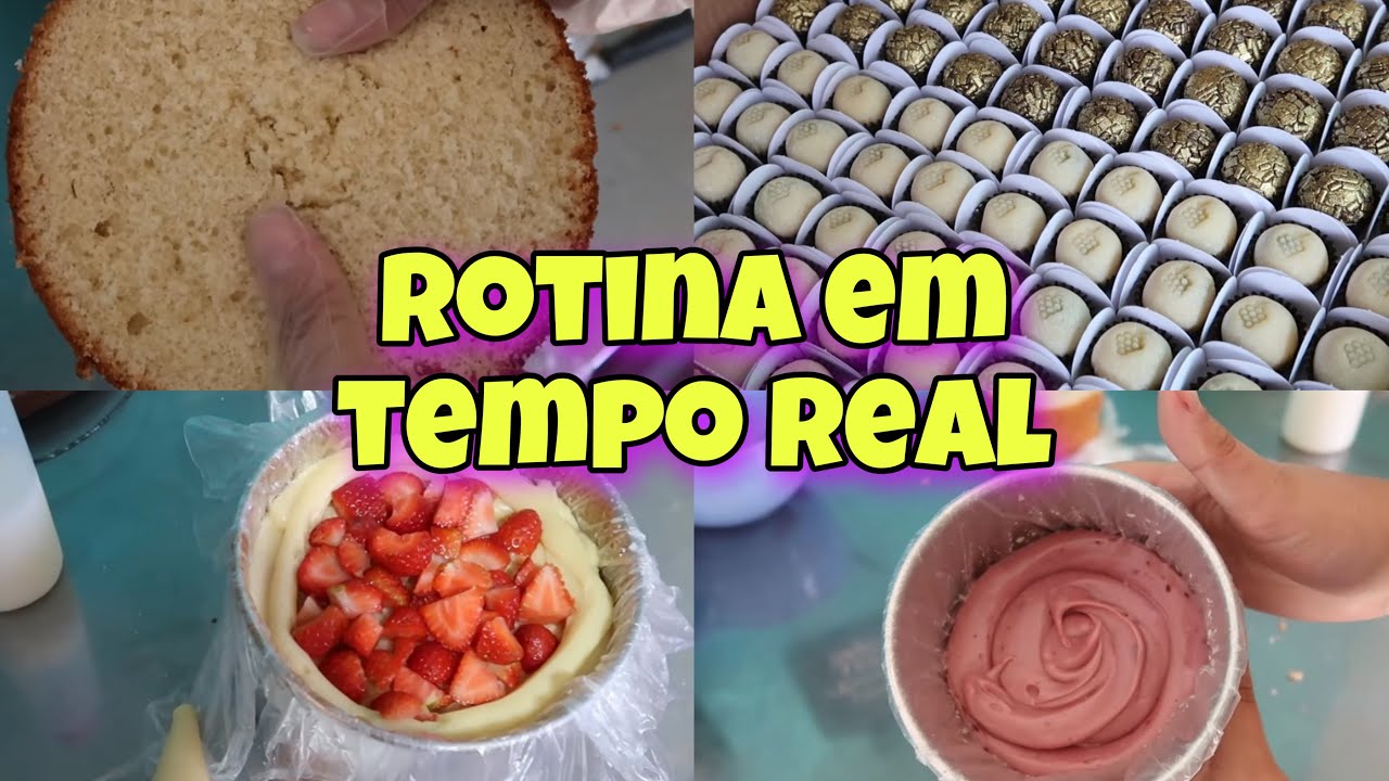 MINI VLOG: ROTINA EM TEMPO REAL 💖 | PRENSAGEM DE BOLOS E UM POUCO DA PRODUÇÃO ✅ | Letícia Borgheti