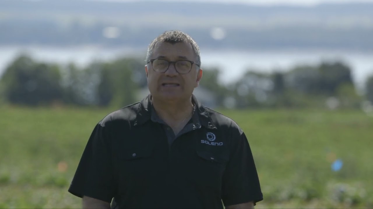 Un réservoir sur mesure en milieu agricole.