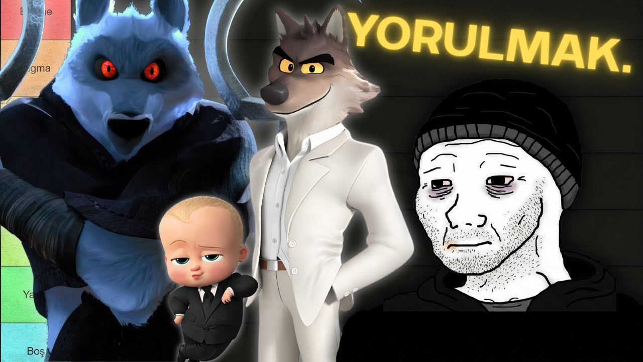 Bütün DREAMWORKS Animasyonlarınız İZLEDİM ve SIRALADIM.. [Part III]