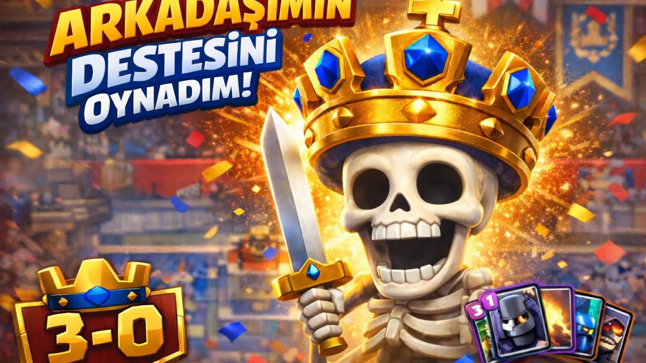 Arkadaşımın destesini oynadım!