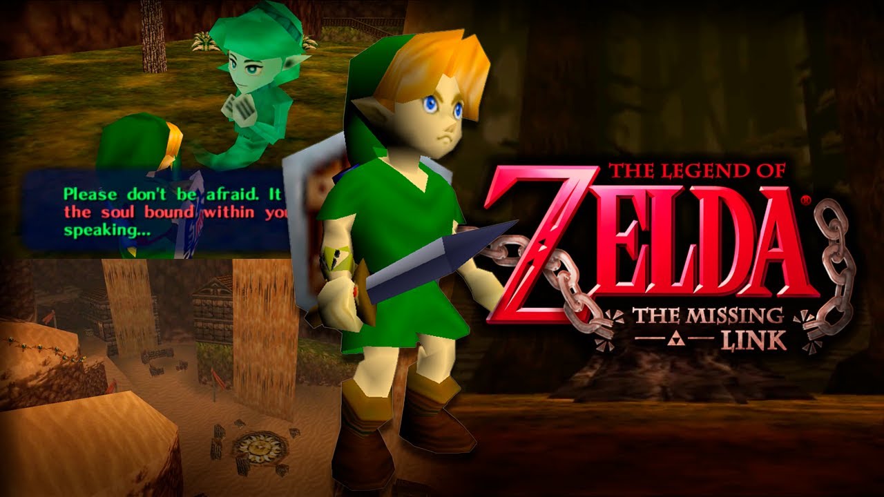 O GAME ENTRE Ocarina of Time e Majora’s Mask! Zelda: The Missing Link
