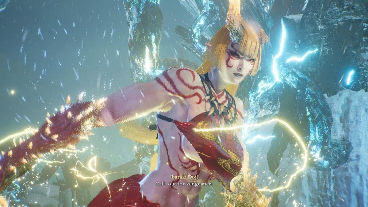 Nioh 3: Ibaraki Doji cutscene