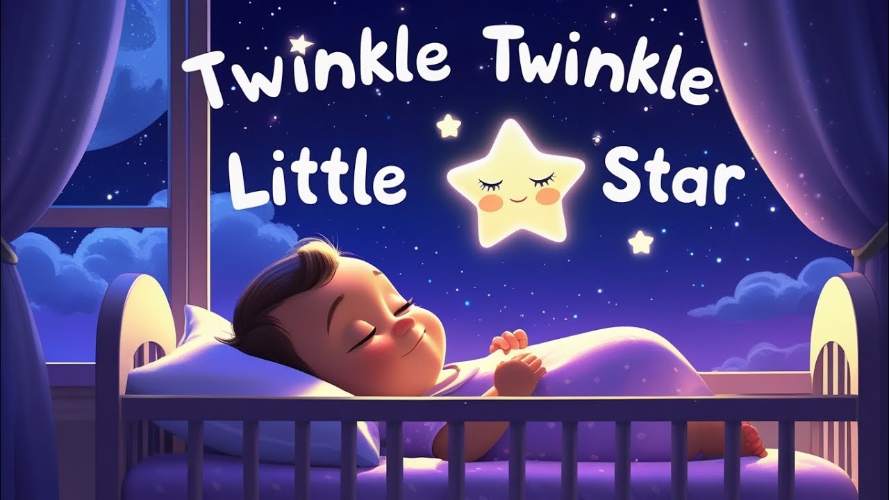 Twinkle Twinkle Little Star 🌙 Gentle Lullaby for Baby Sleep