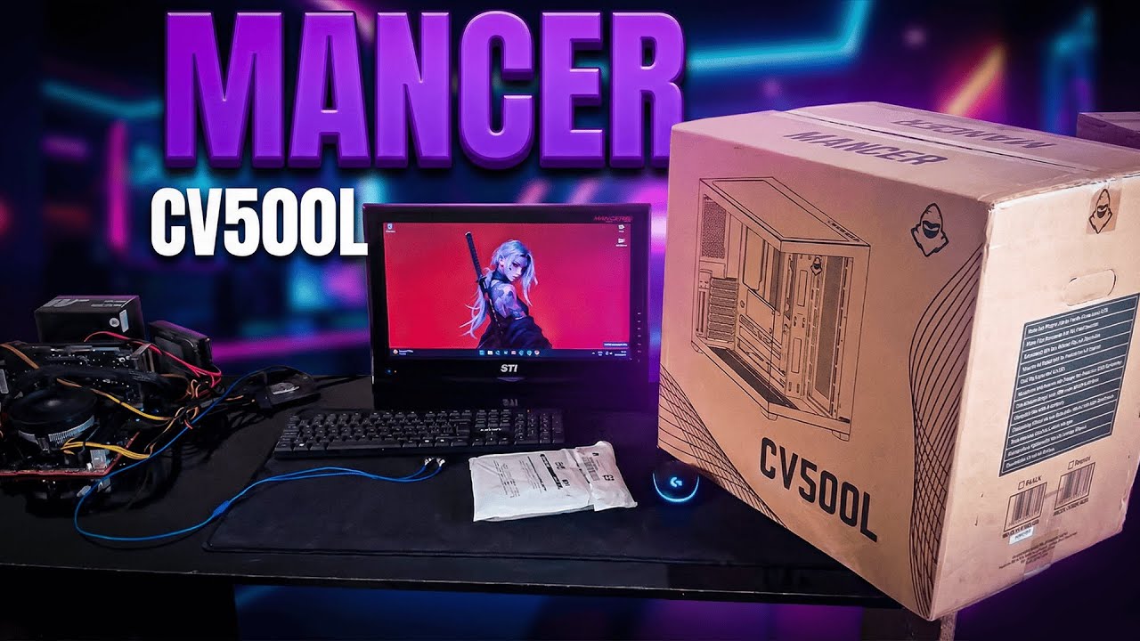 MONTAGEM DO MEU NOVO GABINETE AQUARIO MANCER CV500L