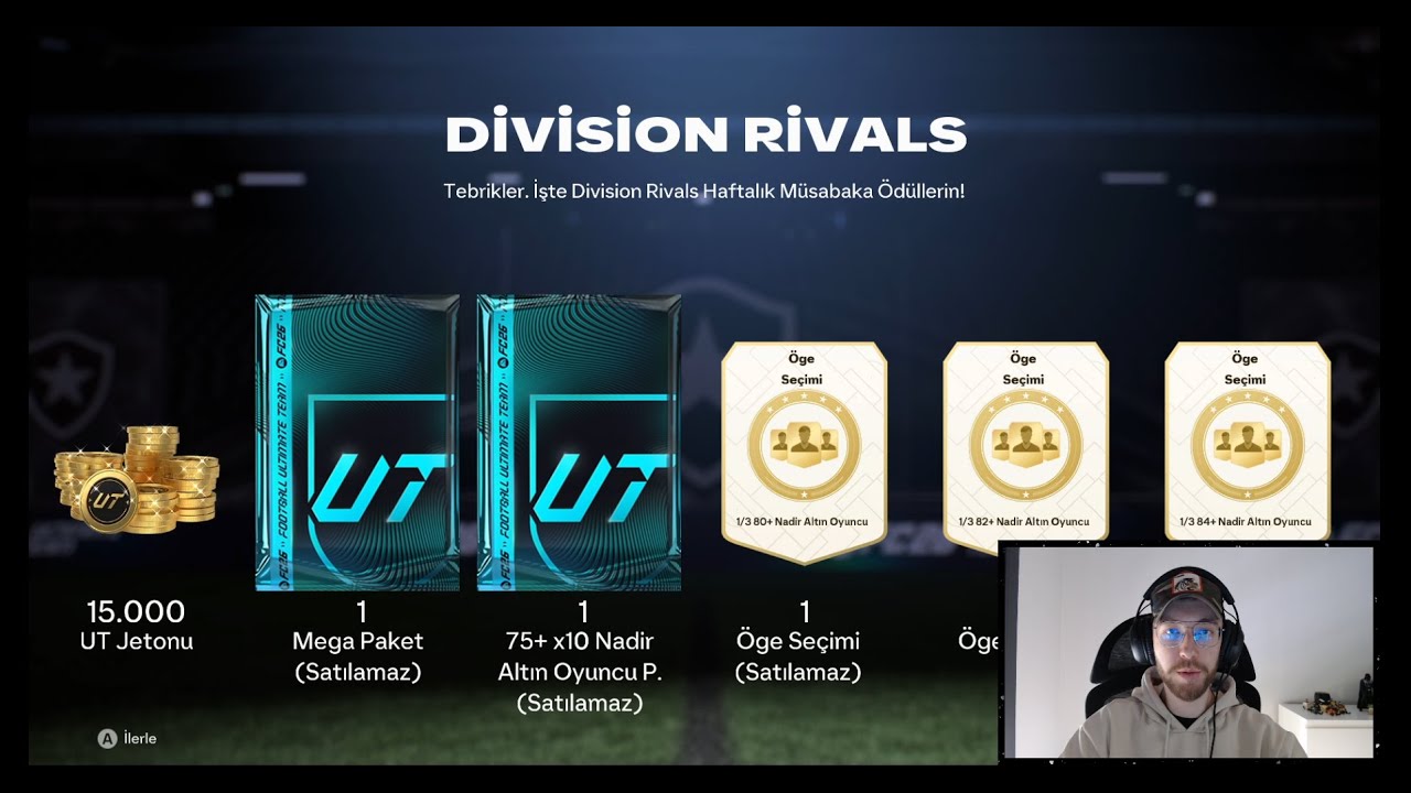 FC26 DIVISION RIVALS ÖDÜLLERİMİ AÇTIM!