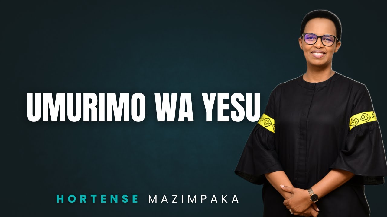 Umurimo wa Yesu. @hortensemazimpaka ​