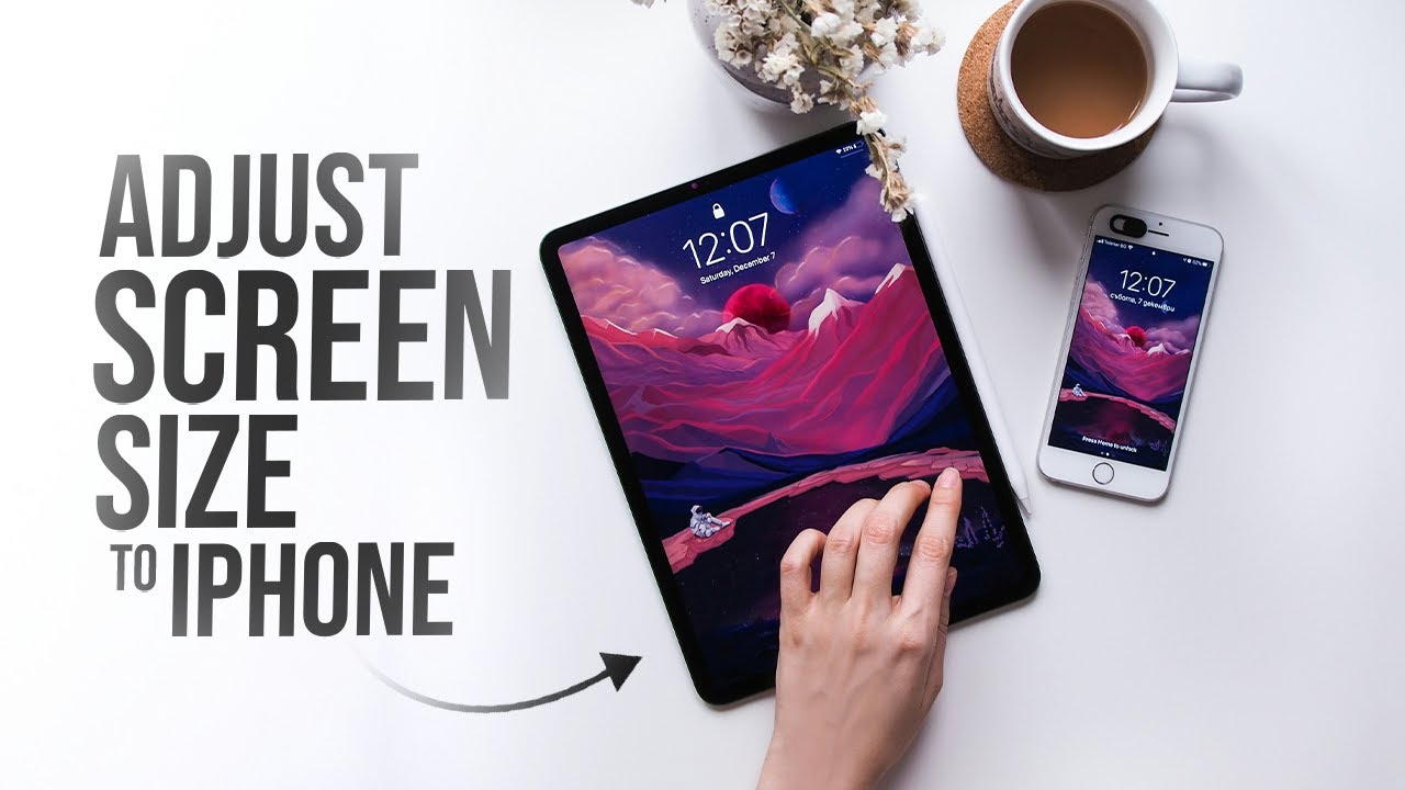 Как настроить размер экрана iPad под iPhone (урок)